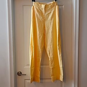 Yellow Linen Pants 🌻💛